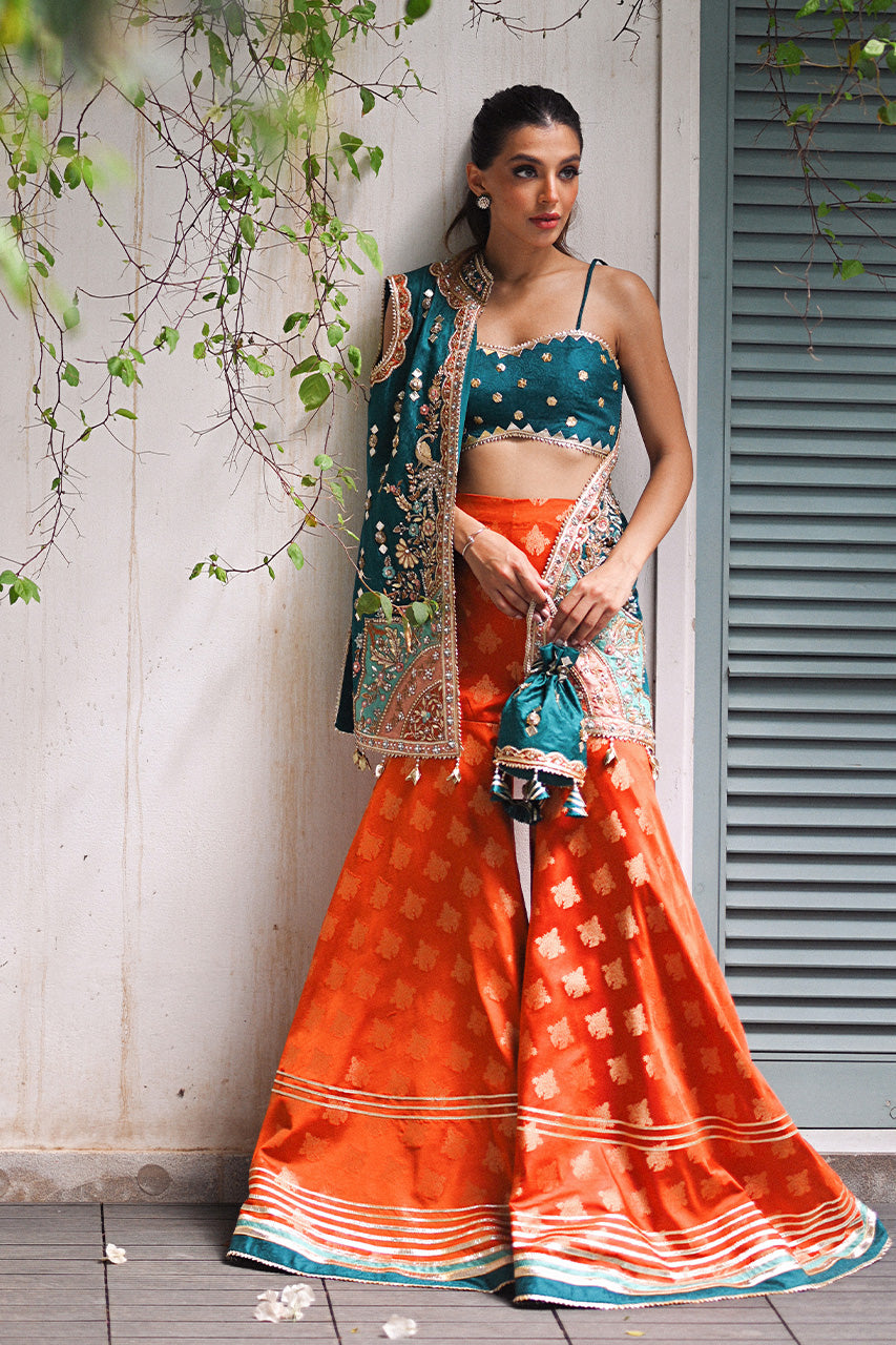 Sania Maskatiya | Diwali Edit 24 | Nira by Sania Maskatiya - Designer Dress - Type: Ladies Clothes - Available at Libayah - 100% Original