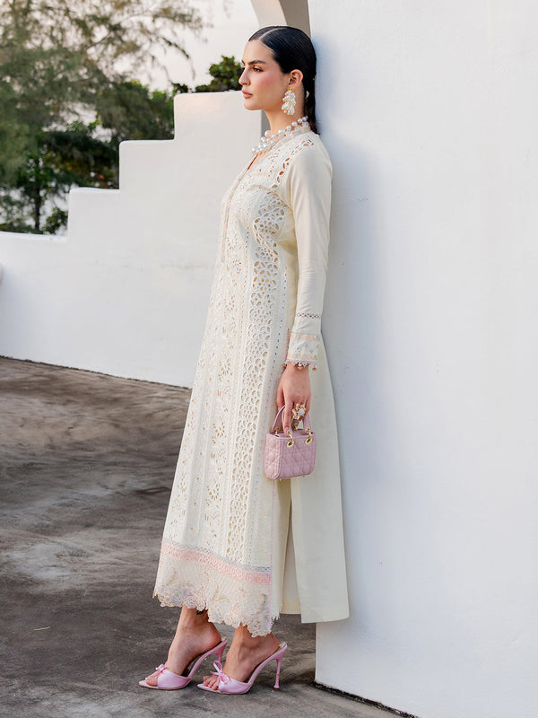 Izel | Dareen Luxury Lawn 26 | Mehmal by Izel - Designer Dress - Type : Luxury Dress - Available at Libayah - 100% Original