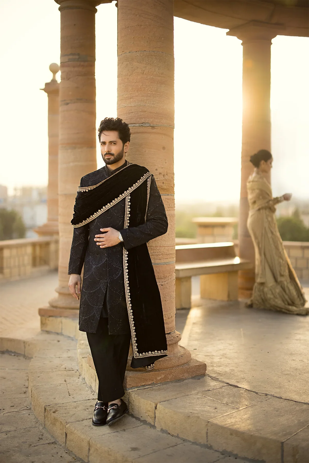 Pakistani Menswear | EK-Sultan by Libayah Ltd. - Designer Dress - Type: Menswear - Available at Libayah - 100% Original
