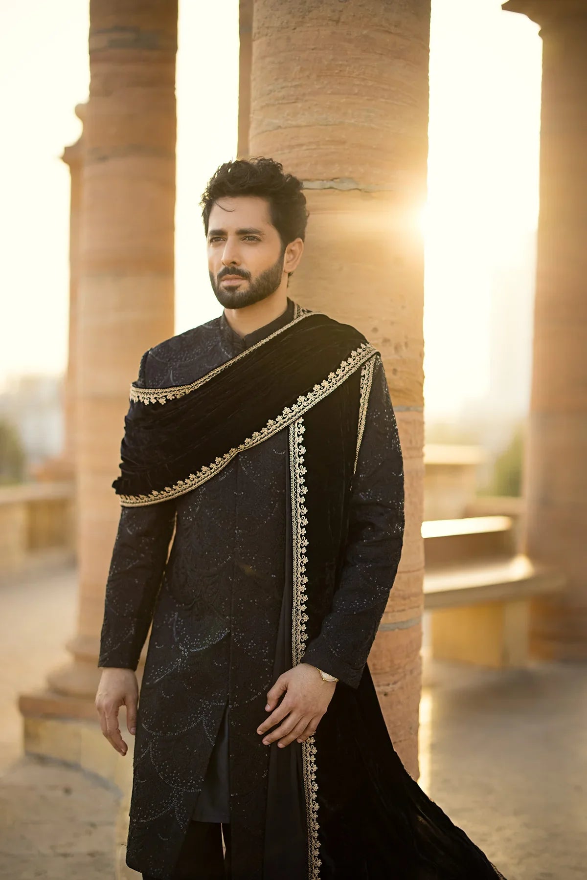 Pakistani Menswear | EK-Sultan by Libayah Ltd. - Designer Dress - Type: Menswear - Available at Libayah - 100% Original