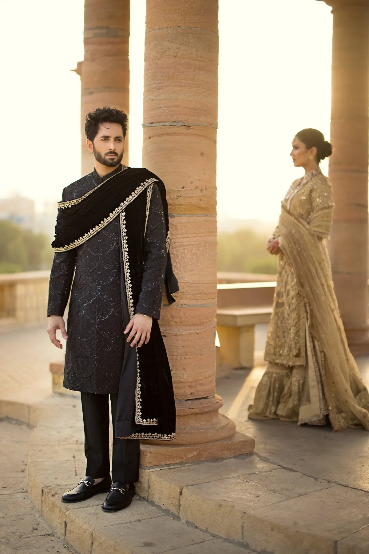 Pakistani Menswear | EK-Sultan by Libayah Ltd. - Designer Dress - Type: Menswear - Available at Libayah - 100% Original