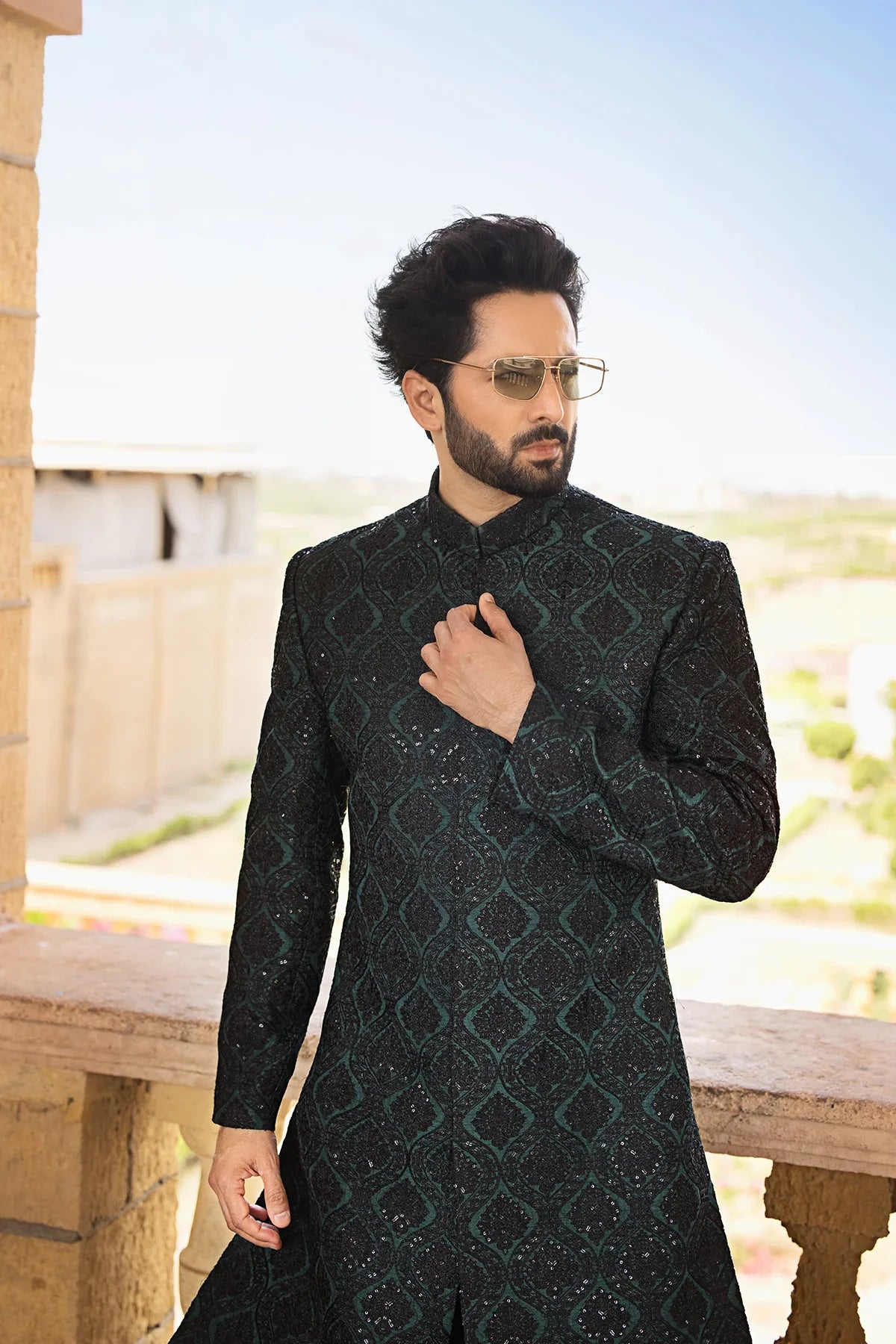 Pakistani Menswear | EK-Majnu by Libayah Ltd. - Designer Dress - Type: Menswear - Available at Libayah - 100% Original
