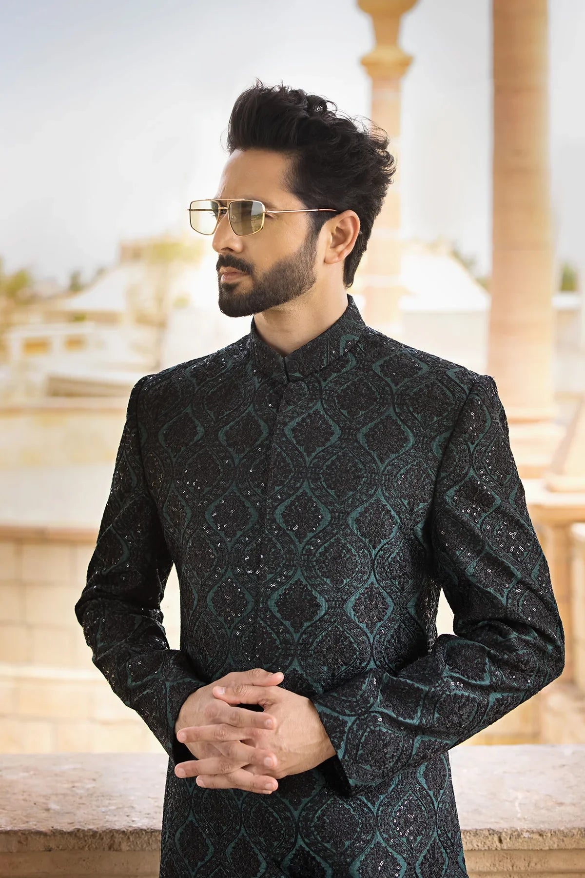 Pakistani Menswear | EK-Majnu by Libayah Ltd. - Designer Dress - Type: Menswear - Available at Libayah - 100% Original