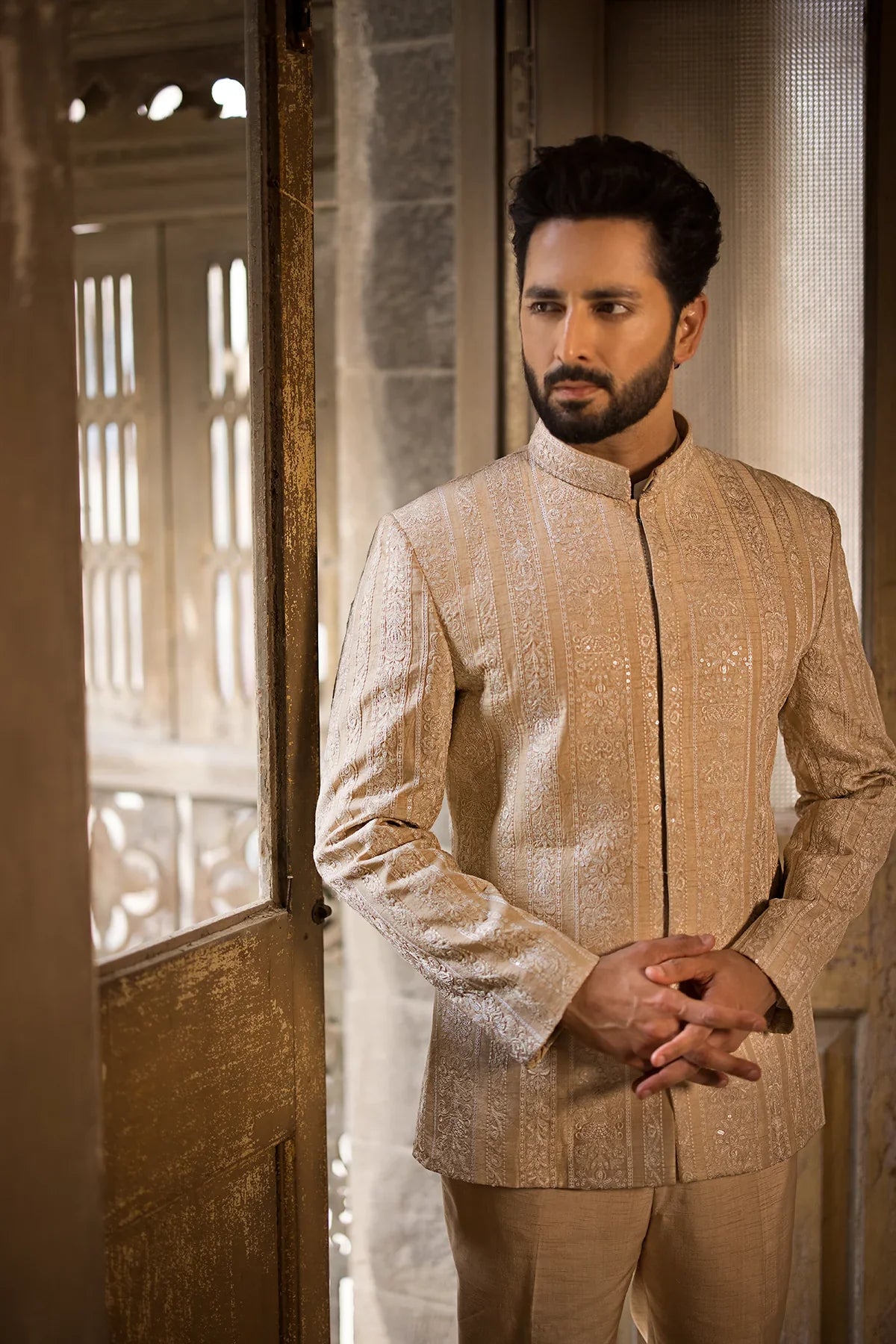 Pakistani Menswear | EK-Chand by Libayah Ltd. - Designer Dress - Type: Menswear - Available at Libayah - 100% Original