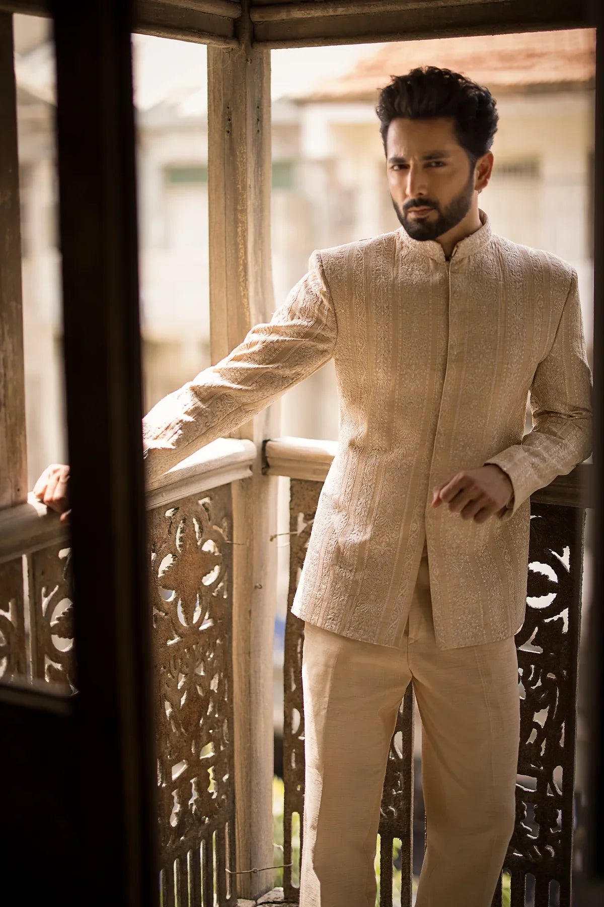 Pakistani Menswear | EK-Chand by Libayah Ltd. - Designer Dress - Type: Menswear - Available at Libayah - 100% Original