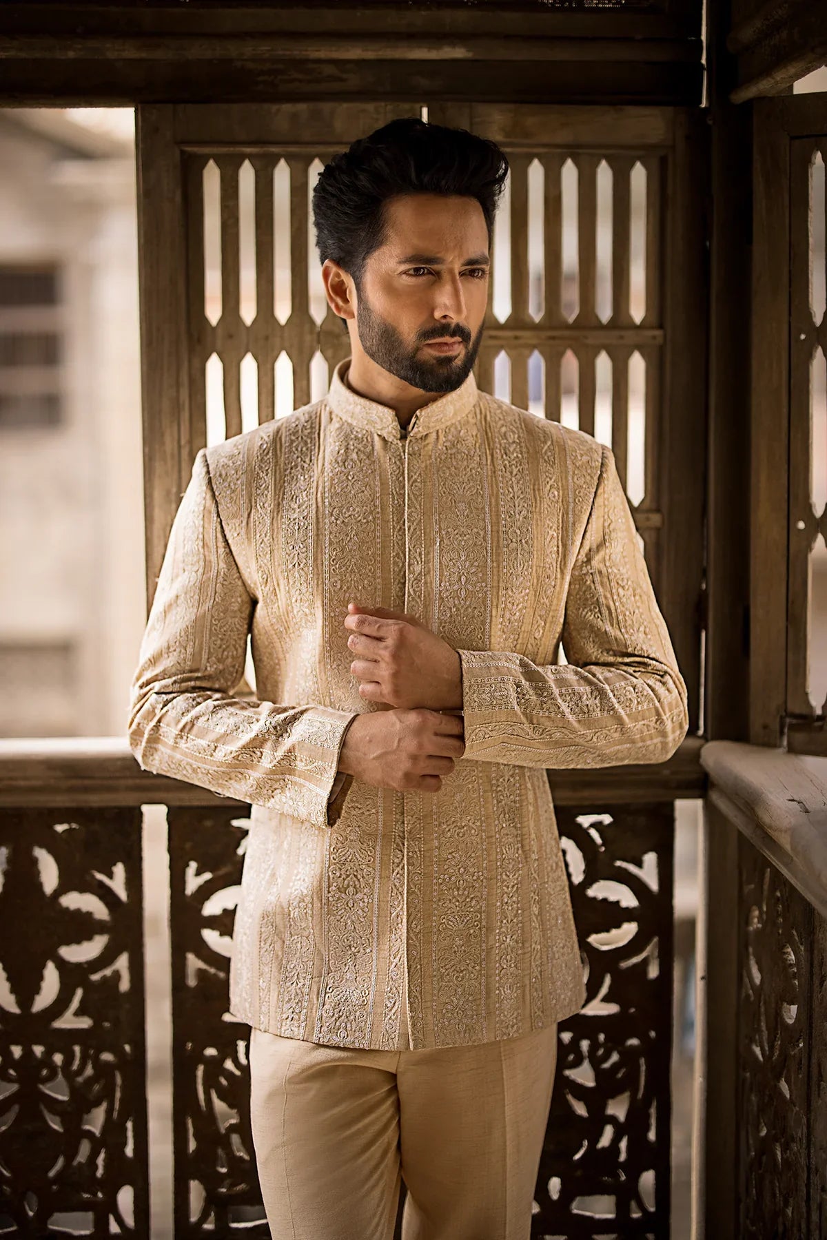 Pakistani Menswear | EK-Chand by Libayah Ltd. - Designer Dress - Type: Menswear - Available at Libayah - 100% Original