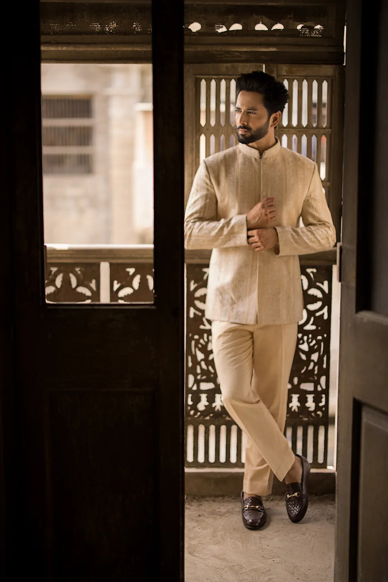 Pakistani Menswear | EK-Chand by Libayah Ltd. - Designer Dress - Type: Menswear - Available at Libayah - 100% Original