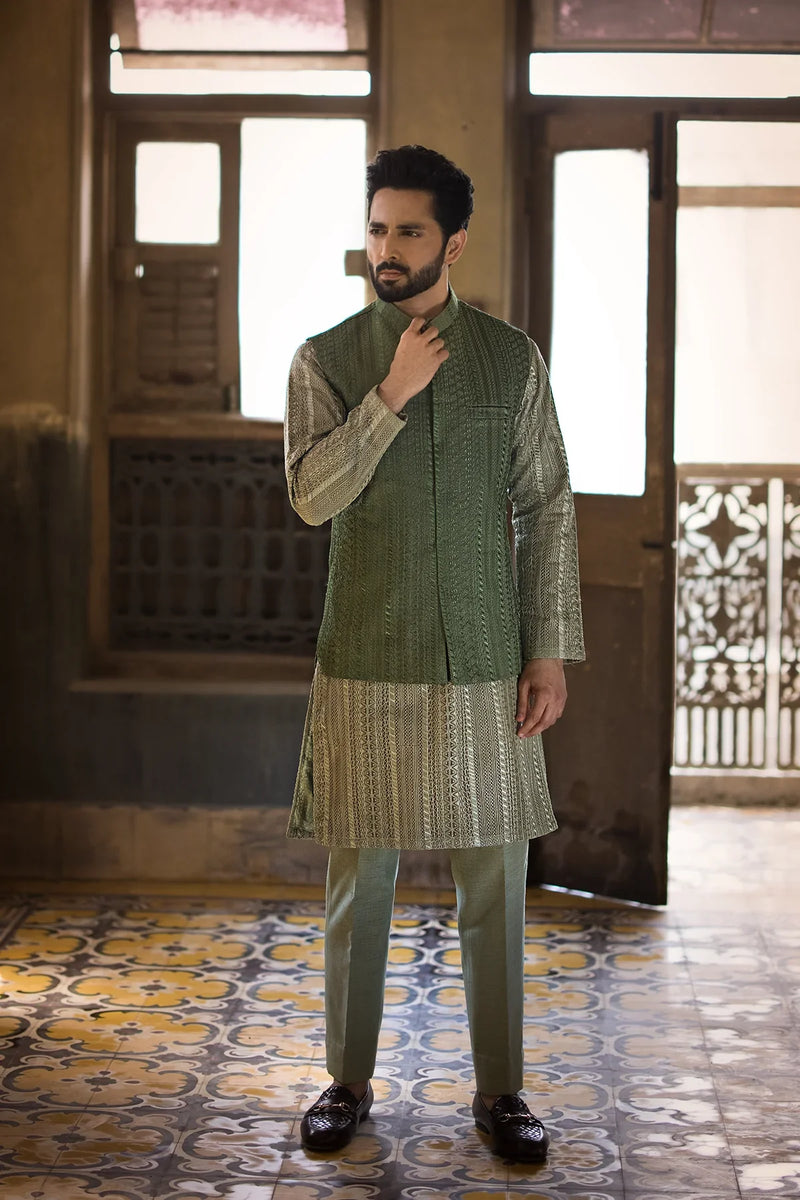 Pakistani Menswear | EK-Sardar by Libayah Ltd. - Designer Dress - Type: Menswear - Available at Libayah - 100% Original