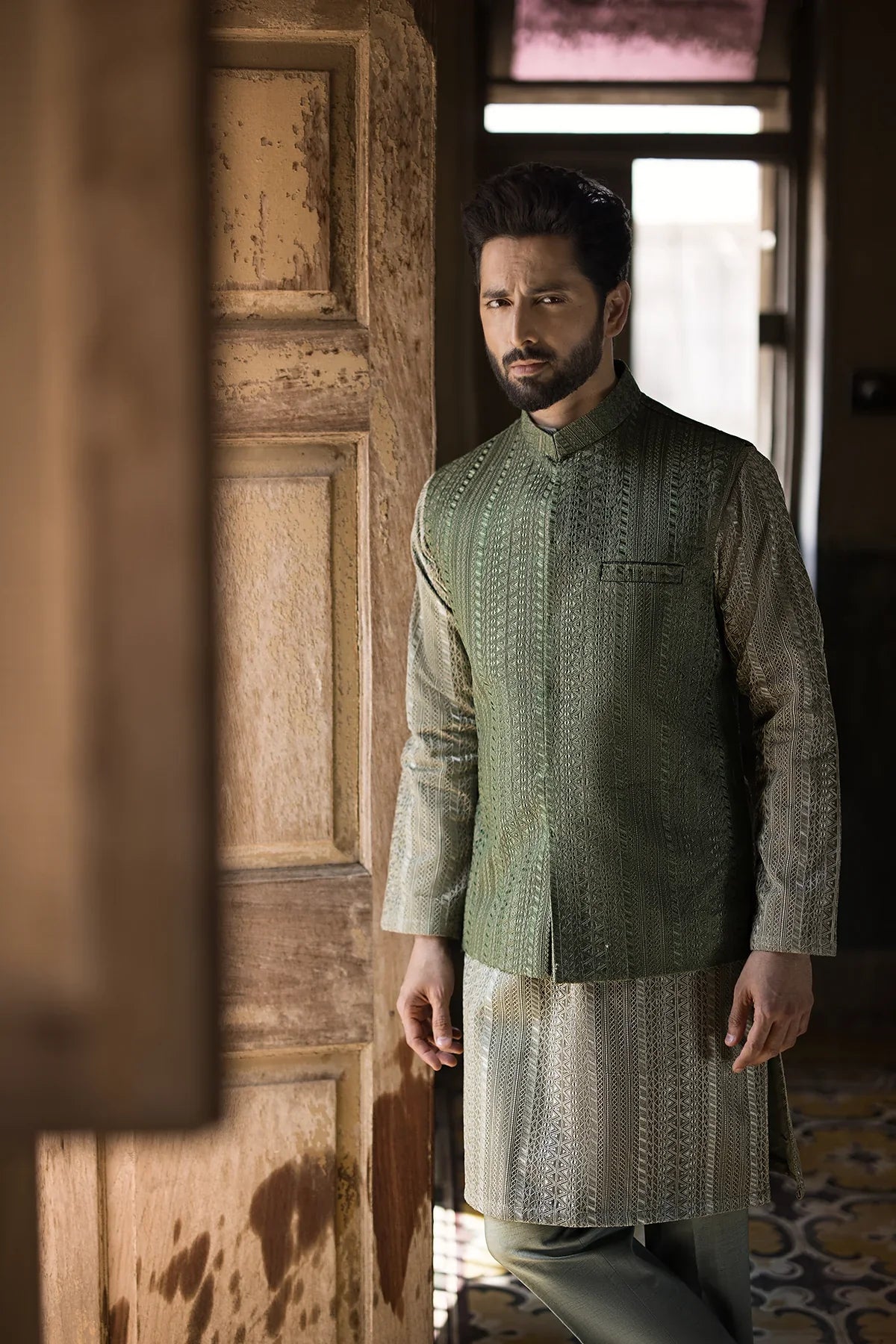 Pakistani Menswear | EK-Sardar by Libayah Ltd. - Designer Dress - Type: Menswear - Available at Libayah - 100% Original