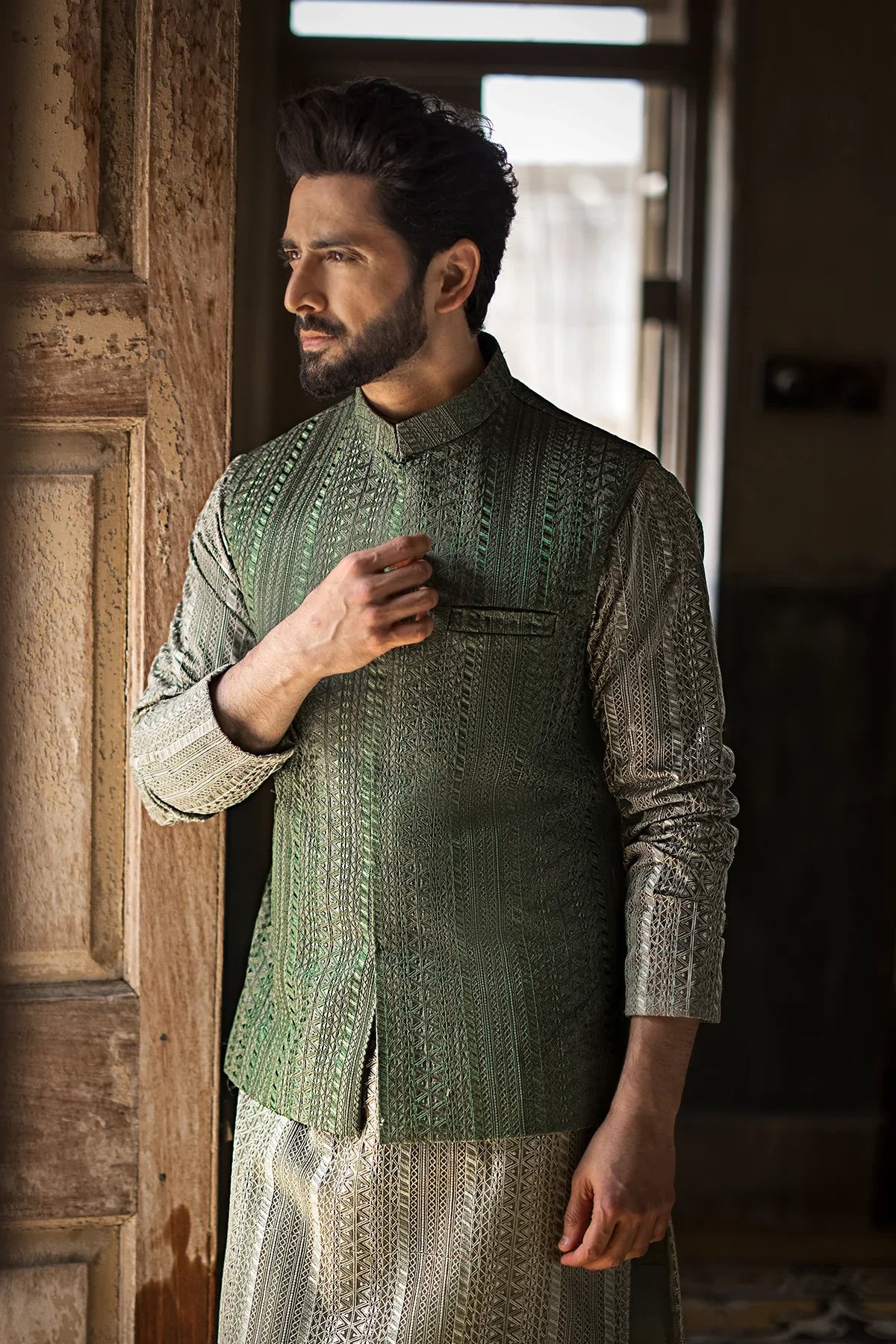 Pakistani Menswear | EK-Sardar by Libayah Ltd. - Designer Dress - Type: Menswear - Available at Libayah - 100% Original