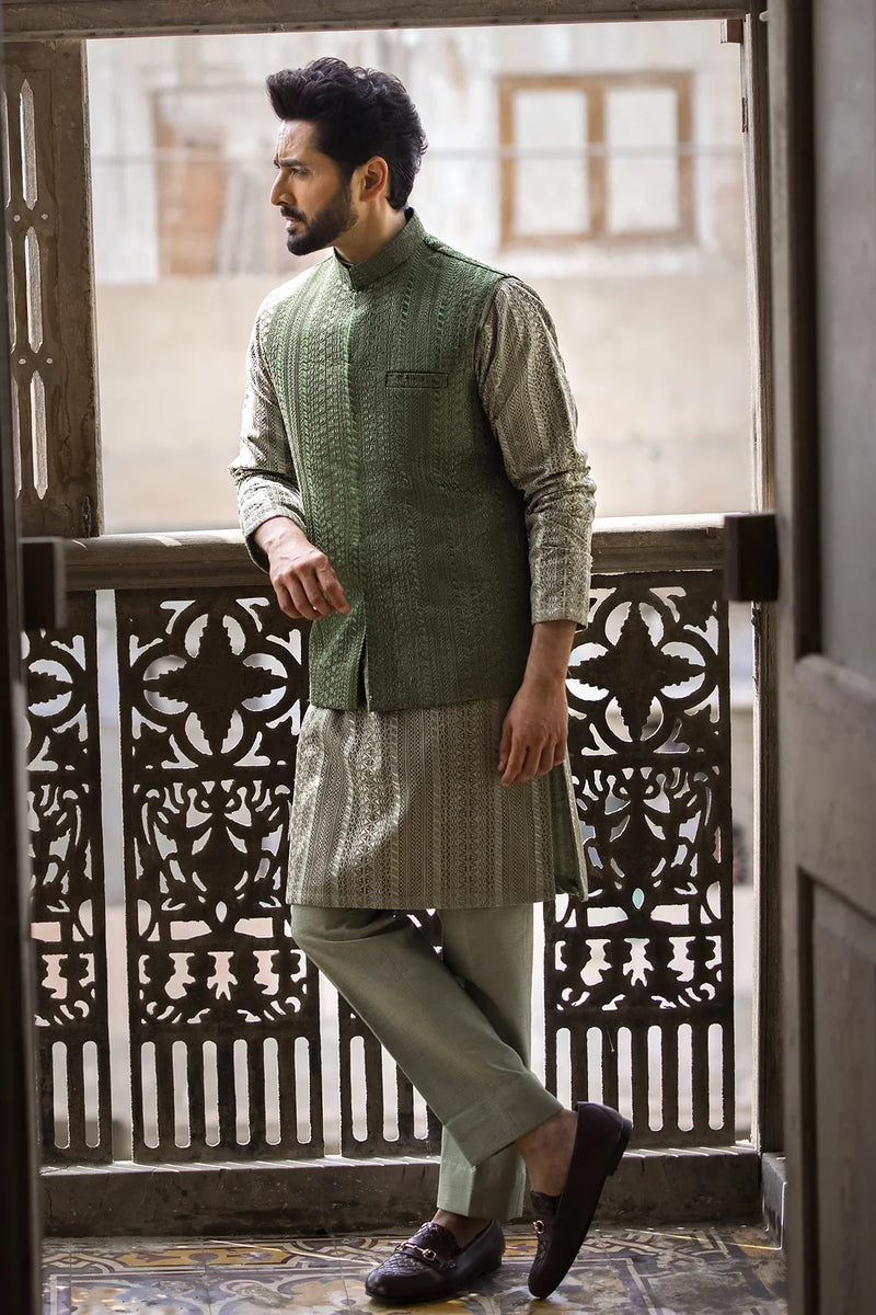 Pakistani Menswear | EK-Sardar by Libayah Ltd. - Designer Dress - Type: Menswear - Available at Libayah - 100% Original