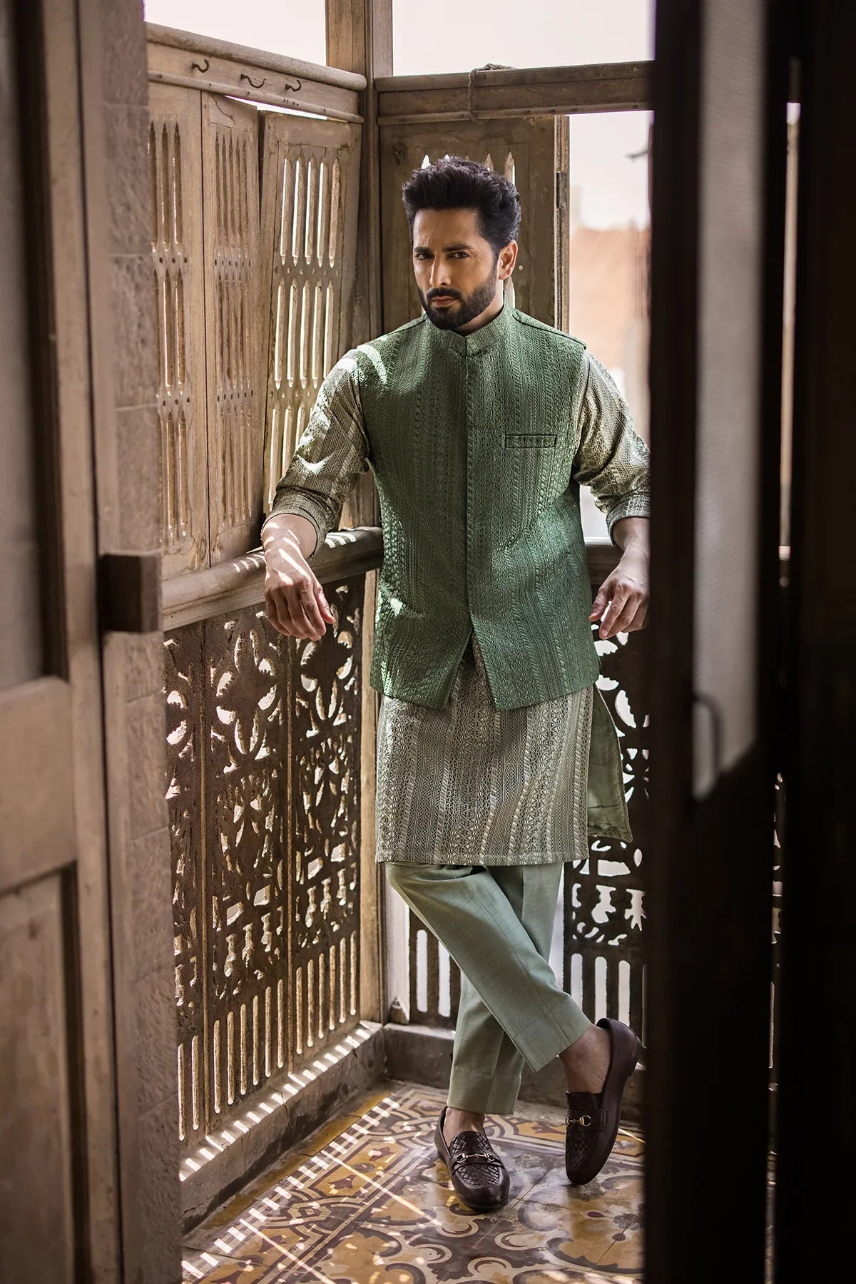 Pakistani Menswear | EK-Sardar by Libayah Ltd. - Designer Dress - Type: Menswear - Available at Libayah - 100% Original