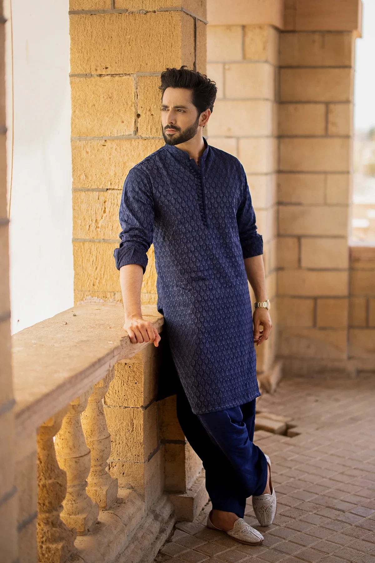 Pakistani Menswear | EK-Jahangir by Libayah Ltd. - Designer Dress - Type: Menswear - Available at Libayah - 100% Original