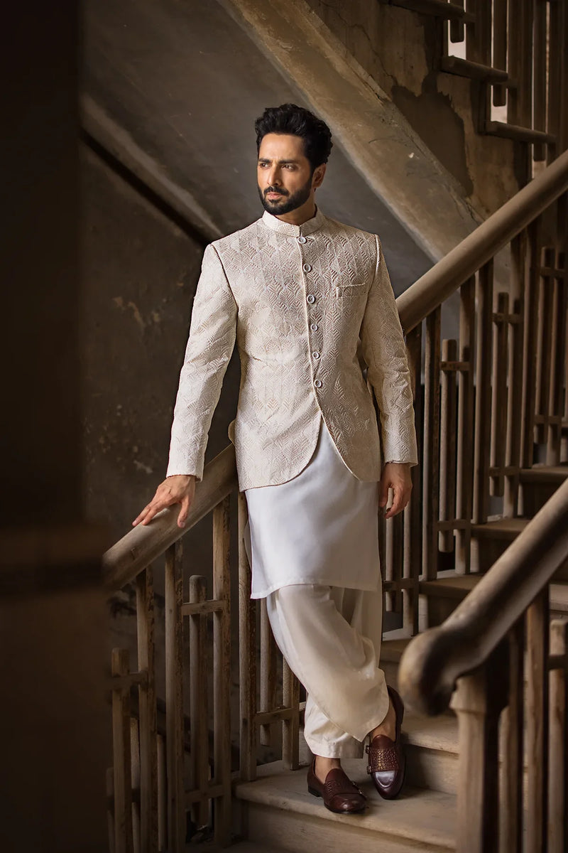 Pakistani Menswear | EK-Salar by Libayah Ltd. - Designer Dress - Type: Menswear - Available at Libayah - 100% Original