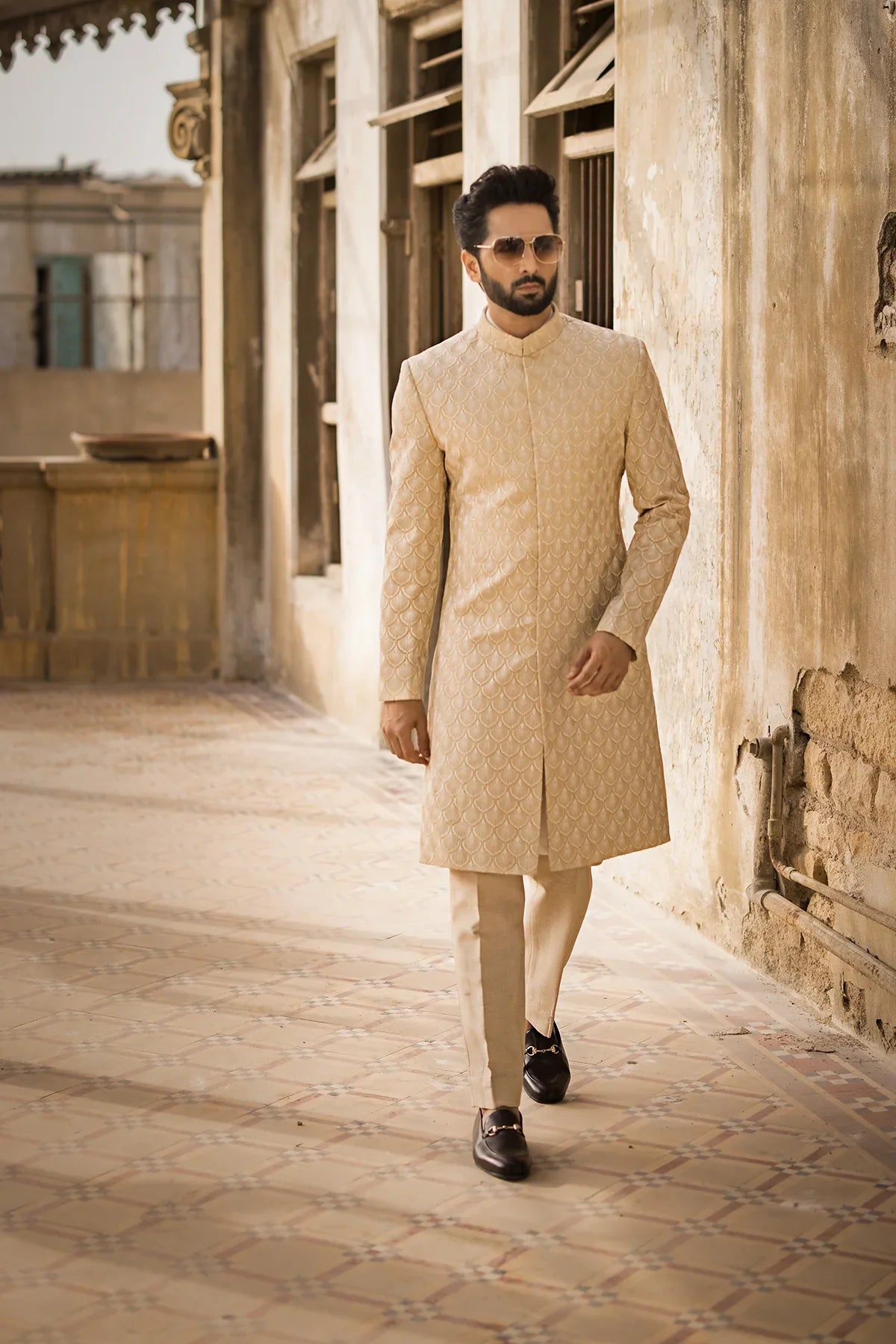 Pakistani Menswear | EK-Mirza by Libayah Ltd. - Designer Dress - Type: Menswear - Available at Libayah - 100% Original