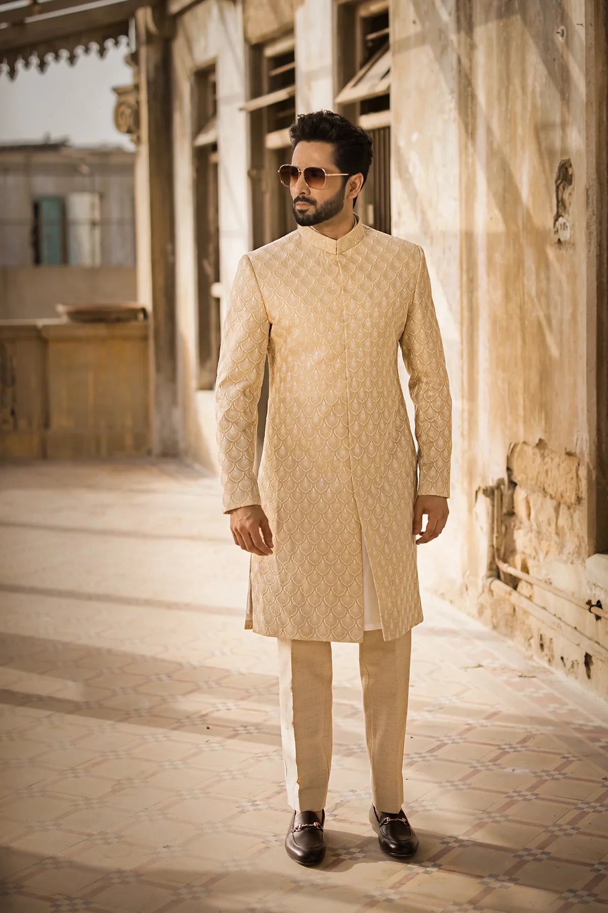 Pakistani Menswear | EK-Mirza by Libayah Ltd. - Designer Dress - Type: Menswear - Available at Libayah - 100% Original