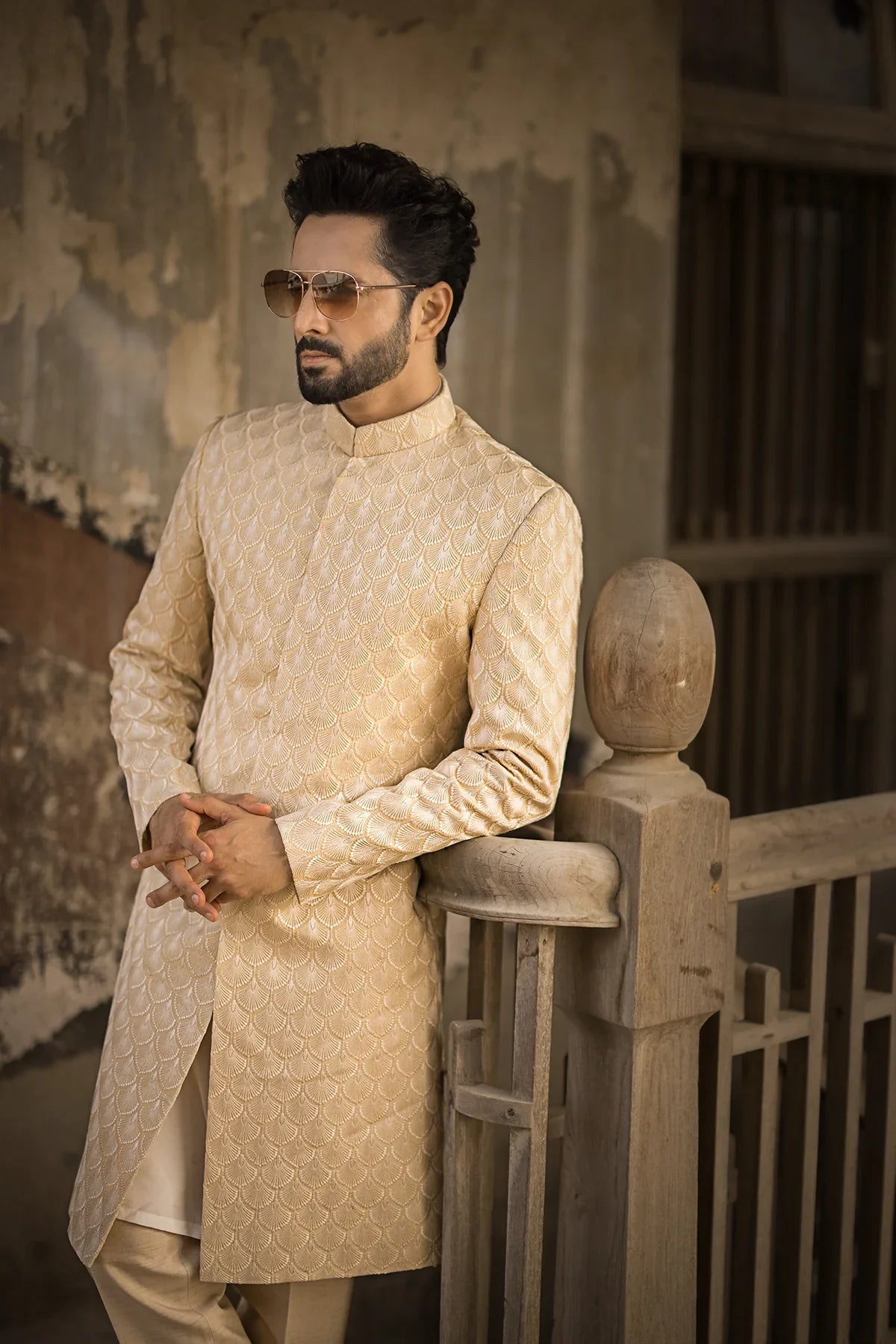 Pakistani Menswear | EK-Mirza by Libayah Ltd. - Designer Dress - Type: Menswear - Available at Libayah - 100% Original