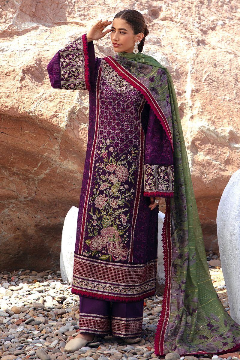 MNR | Festive Lawn 24 | GUL-E-LALA by MNR - Designer Dress - Type: Ladies Clothes - Available at Libayah - 100% Original