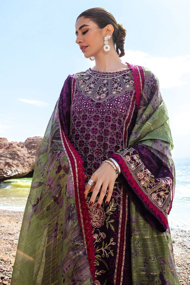 MNR | Festive Lawn 24 | GUL-E-LALA by MNR - Designer Dress - Type: Ladies Clothes - Available at Libayah - 100% Original