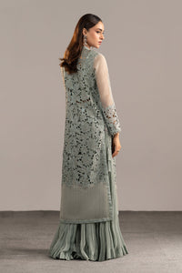 Maria B | Luxury Formals | MGL-EF26-01-Ice Blue by Maria B - Designer Dress  - Type : Ladies Clothes - Available at Libayah - 100% Original 