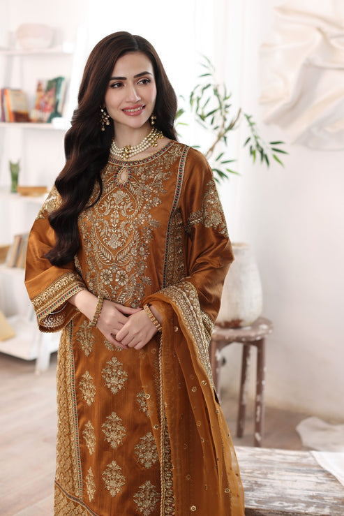 Mohagni | Ishq Aatish Formals | MGS-06 AABROO by Mohagni - Designer Dress - Type: Ladies Clothes - Available at Libayah - 100% Original
