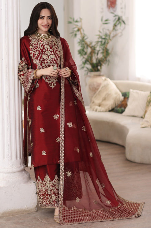 Mohagni | Ishq Aatish Formals | MGS-08 ANARKALI by Mohagni - Designer Dress - Type: Ladies Clothes - Available at Libayah - 100% Original