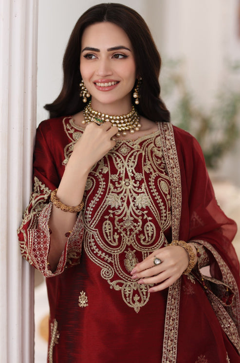 Mohagni | Ishq Aatish Formals | MGS-08 ANARKALI by Mohagni - Designer Dress - Type: Ladies Clothes - Available at Libayah - 100% Original