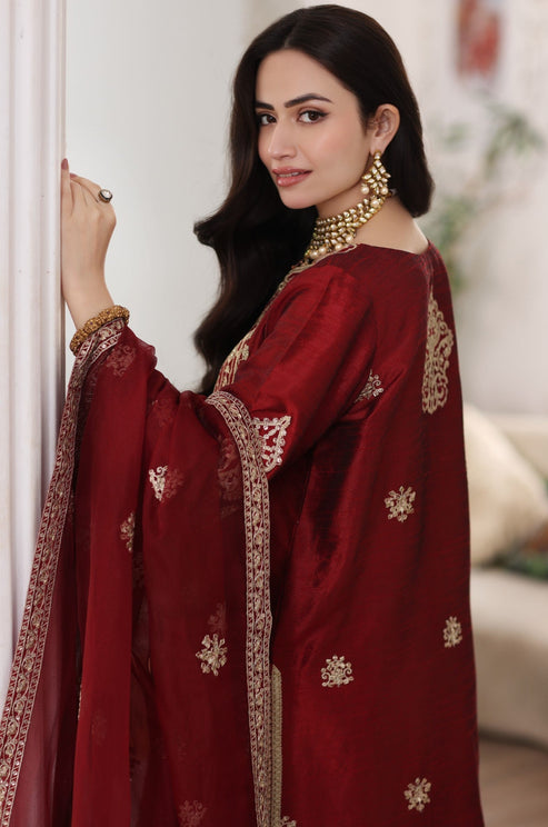 Mohagni | Ishq Aatish Formals | MGS-08 ANARKALI by Mohagni - Designer Dress - Type: Ladies Clothes - Available at Libayah - 100% Original