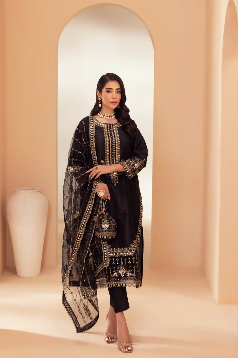 Mohagni | Heer Formals | MGS-22 by Mohagni - Designer Dress - Type: Ladies Clothes - Available at Libayah - 100% Original