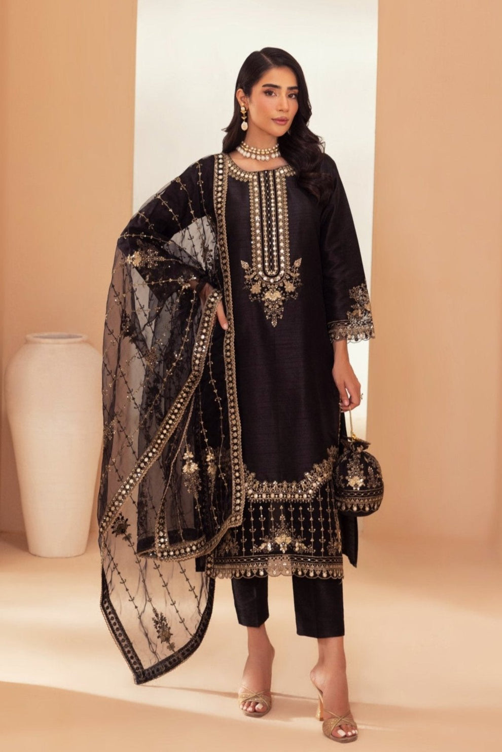Mohagni | Heer Formals | MGS-22 by Mohagni - Designer Dress - Type: Ladies Clothes - Available at Libayah - 100% Original