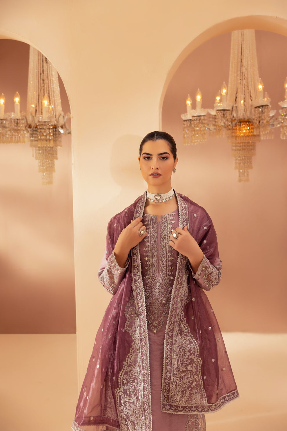 Mohagni | Heer Formals | MGS-23 by Mohagni - Designer Dress - Type: Ladies Clothes - Available at Libayah - 100% Original