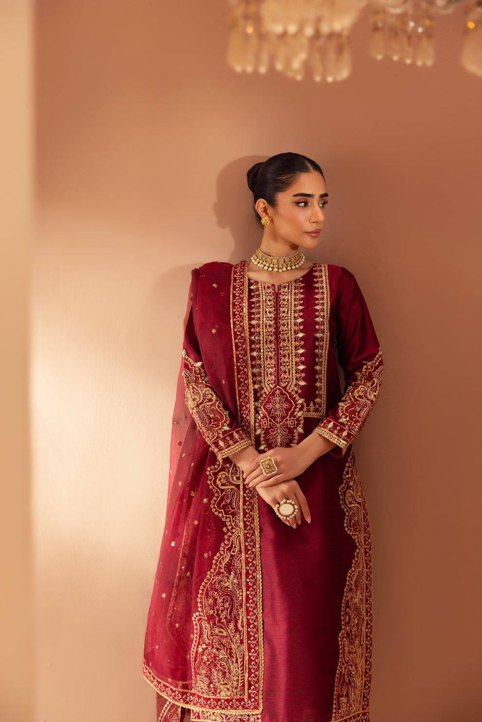 Mohagni | Heer Formals | MGS-24 by Mohagni - Designer Dress - Type: Ladies Clothes - Available at Libayah - 100% Original