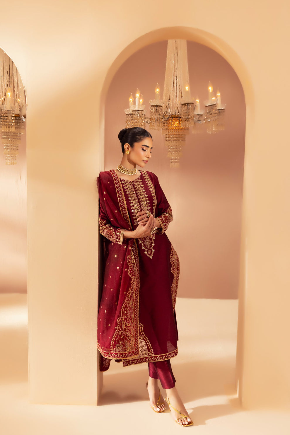 Mohagni | Heer Formals | MGS-24 by Mohagni - Designer Dress - Type: Ladies Clothes - Available at Libayah - 100% Original