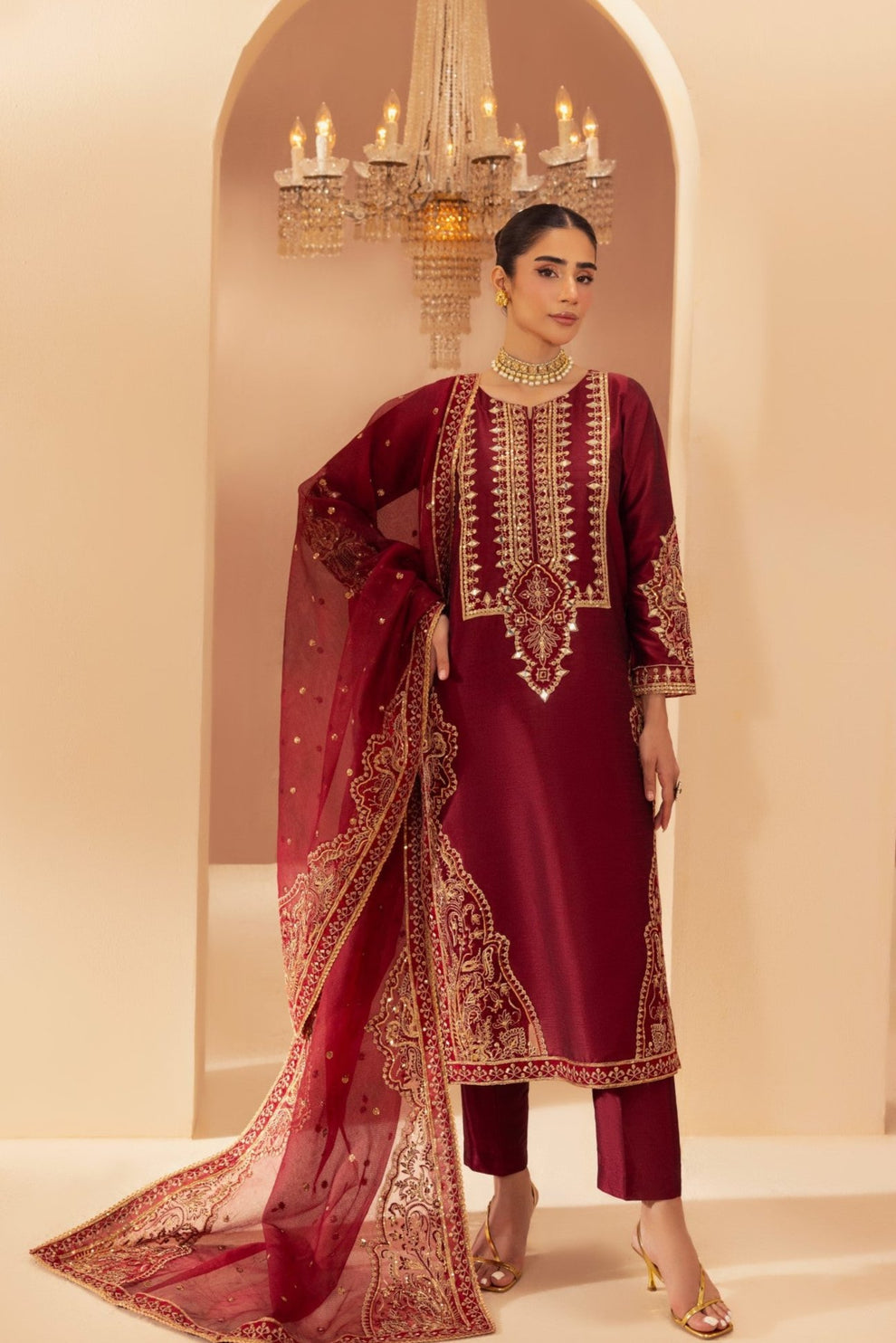 Mohagni | Heer Formals | MGS-24 by Mohagni - Designer Dress - Type: Ladies Clothes - Available at Libayah - 100% Original