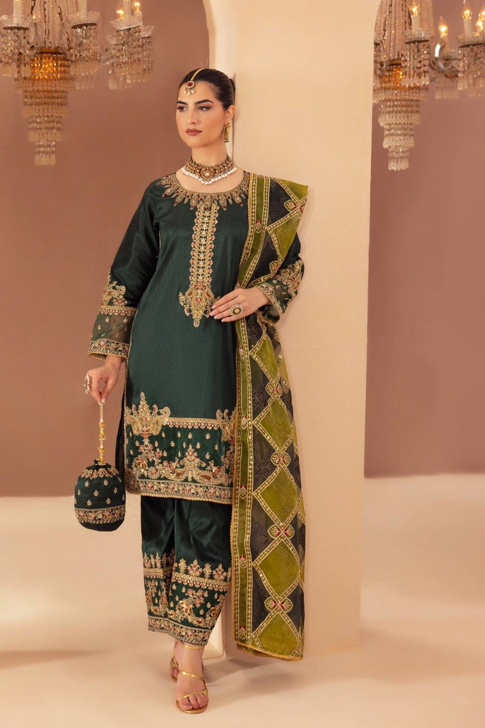 Mohagni | Heer Formals | MGS-26 by Mohagni - Designer Dress - Type: Ladies Clothes - Available at Libayah - 100% Original