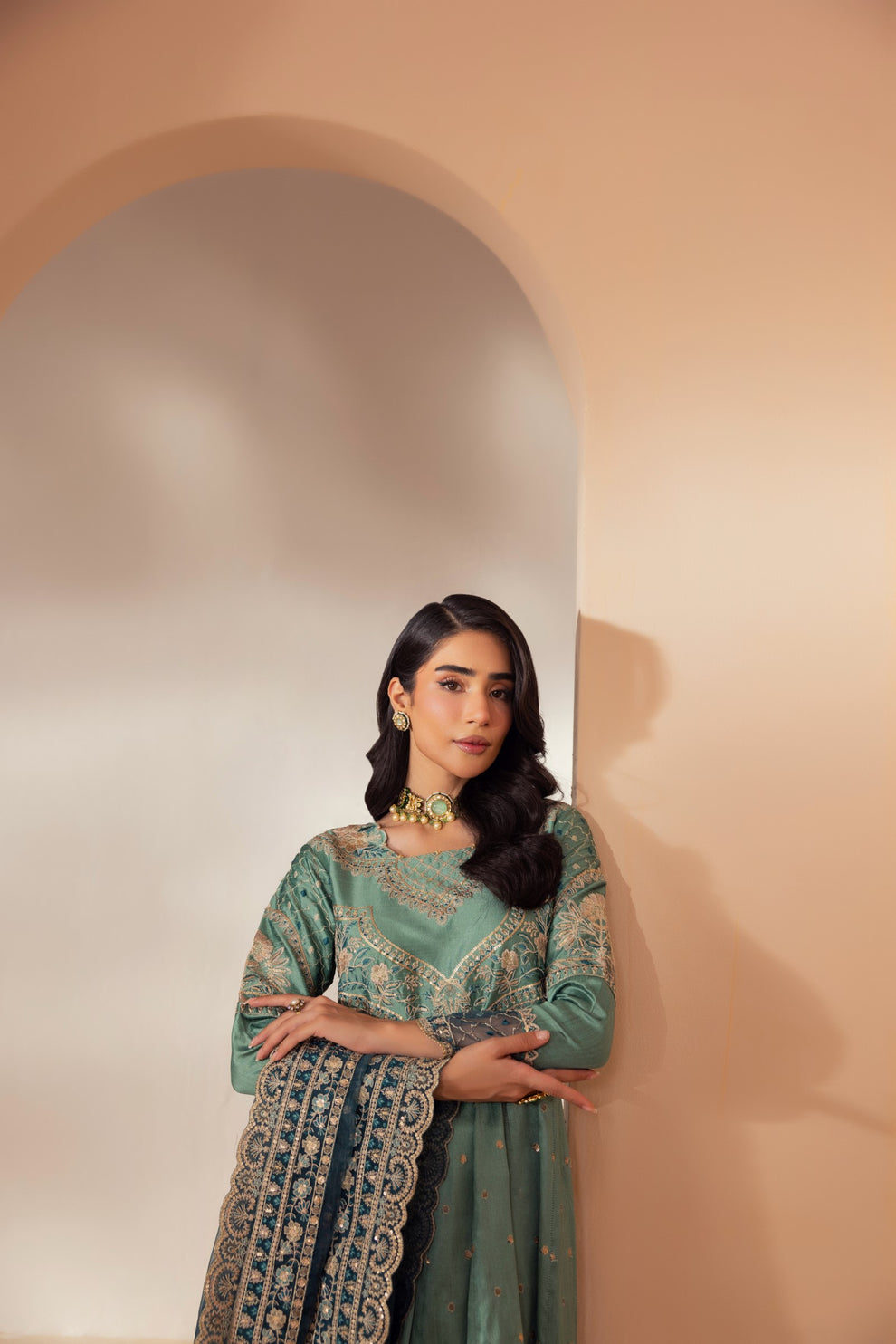 Mohagni | Heer Formals | MGS-30 by Mohagni - Designer Dress - Type: Ladies Clothes - Available at Libayah - 100% Original