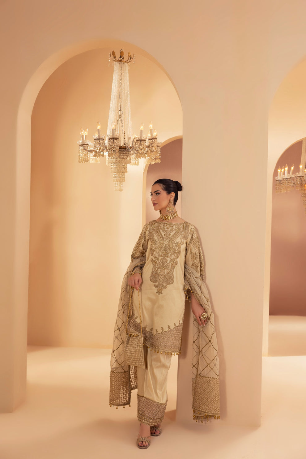 Mohagni | Heer Formals | MGS-32 by Mohagni - Designer Dress - Type: Ladies Clothes - Available at Libayah - 100% Original