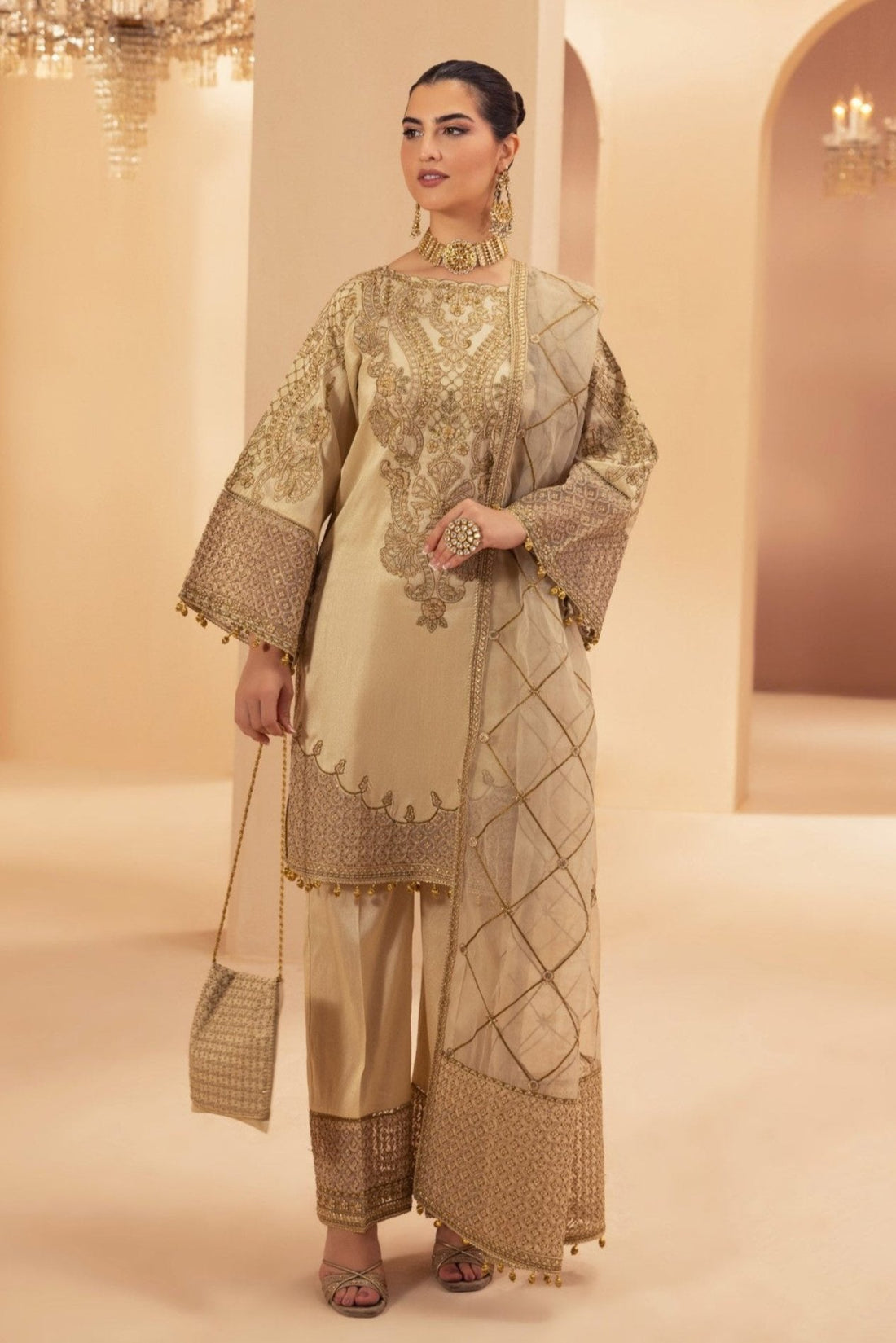 Mohagni | Heer Formals | MGS-32 by Mohagni - Designer Dress - Type: Ladies Clothes - Available at Libayah - 100% Original