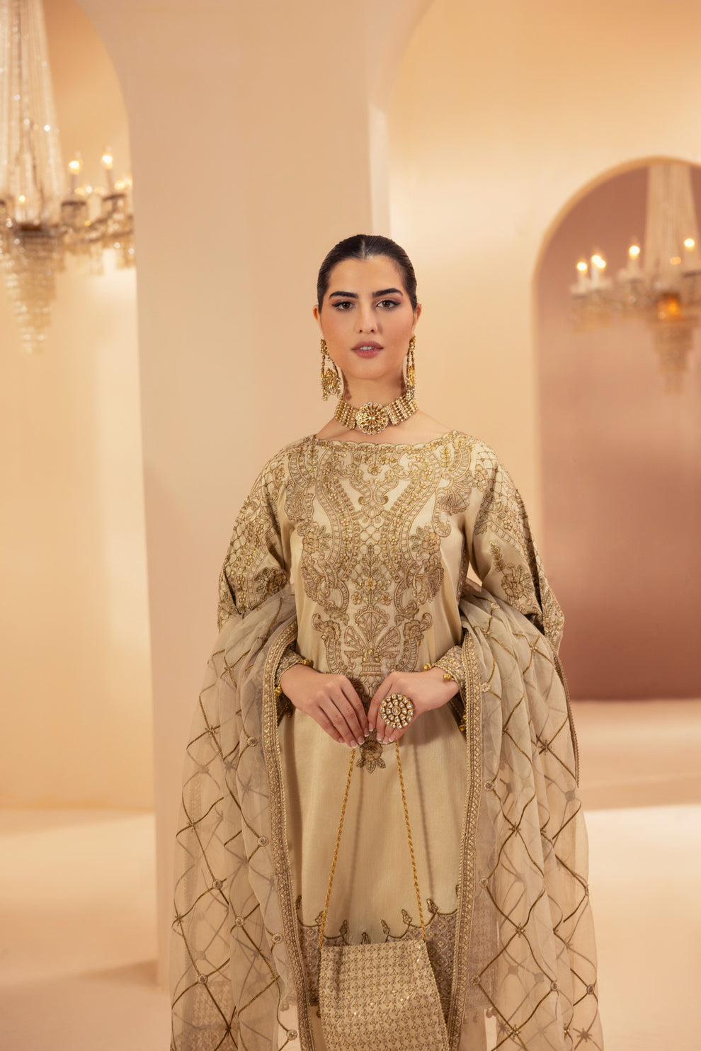 Mohagni | Heer Formals | MGS-32 by Mohagni - Designer Dress - Type: Ladies Clothes - Available at Libayah - 100% Original