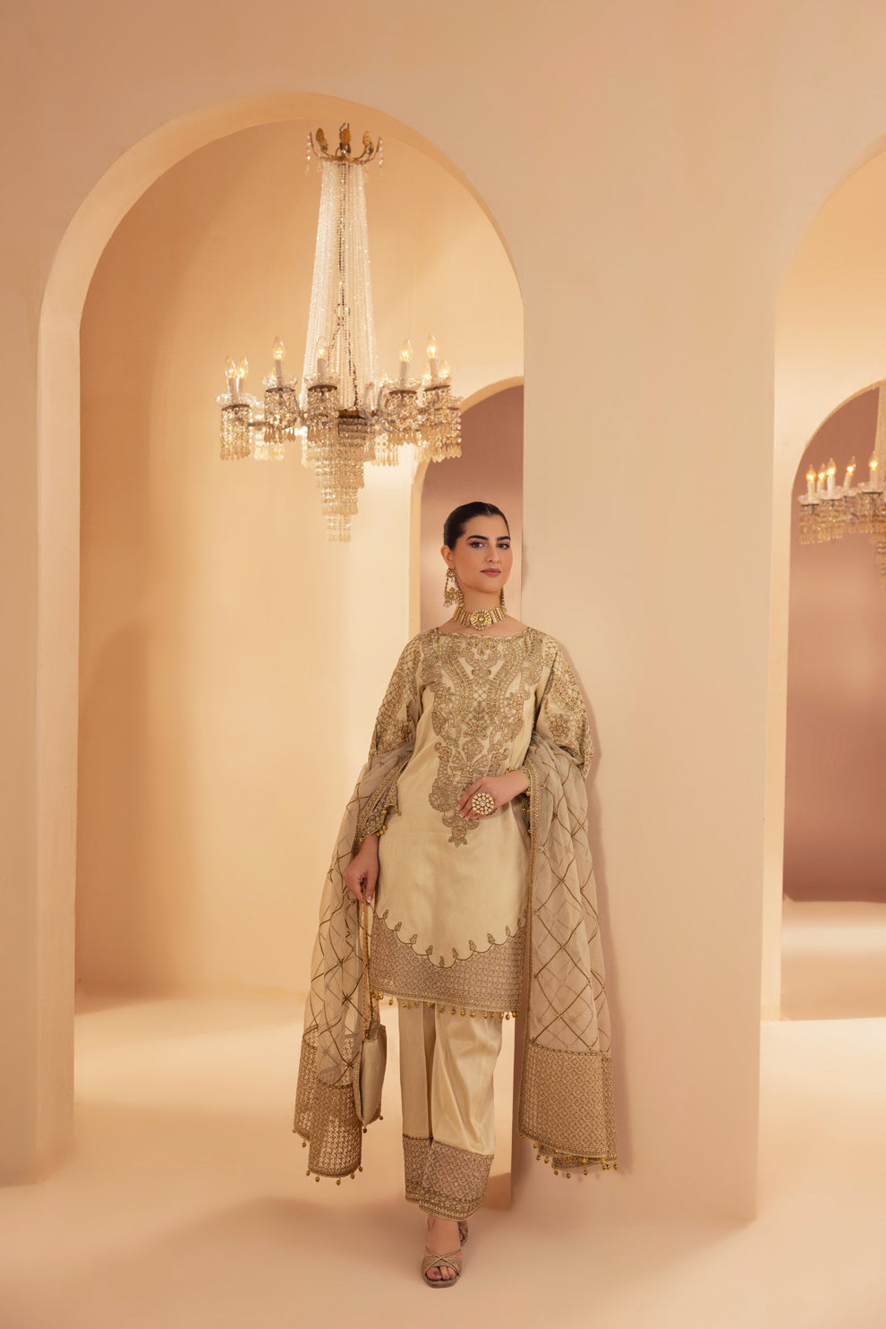 Mohagni | Heer Formals | MGS-32 by Mohagni - Designer Dress - Type: Ladies Clothes - Available at Libayah - 100% Original