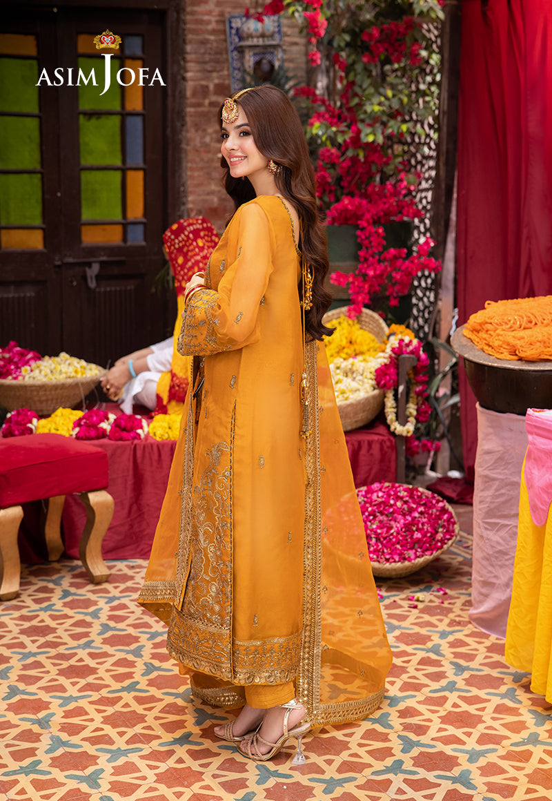 Asim Jofa | Pyaar Diyan Gallan Formals | AJEM-12 by Asim Jofa - Designer Dress - Type: Ladies Clothes - Available at Libayah - 100% Original