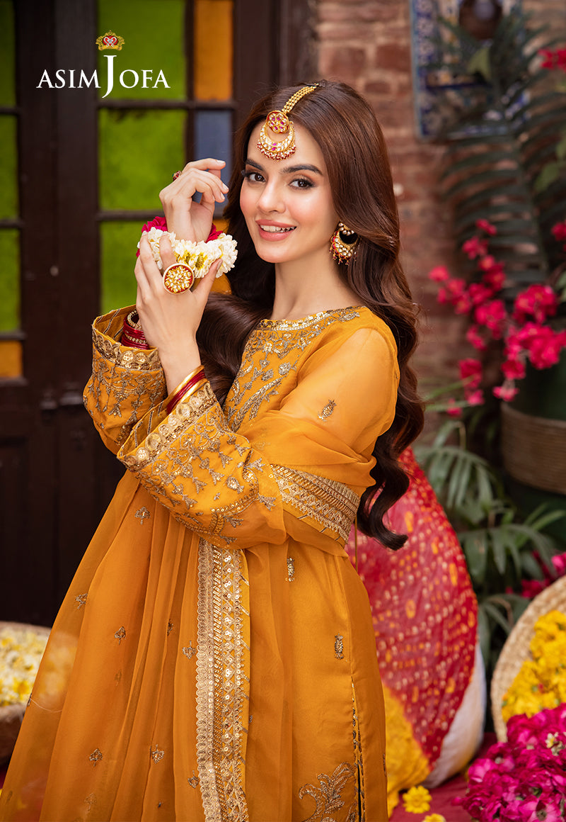 Asim Jofa | Pyaar Diyan Gallan Formals | AJEM-12 by Asim Jofa - Designer Dress - Type: Ladies Clothes - Available at Libayah - 100% Original