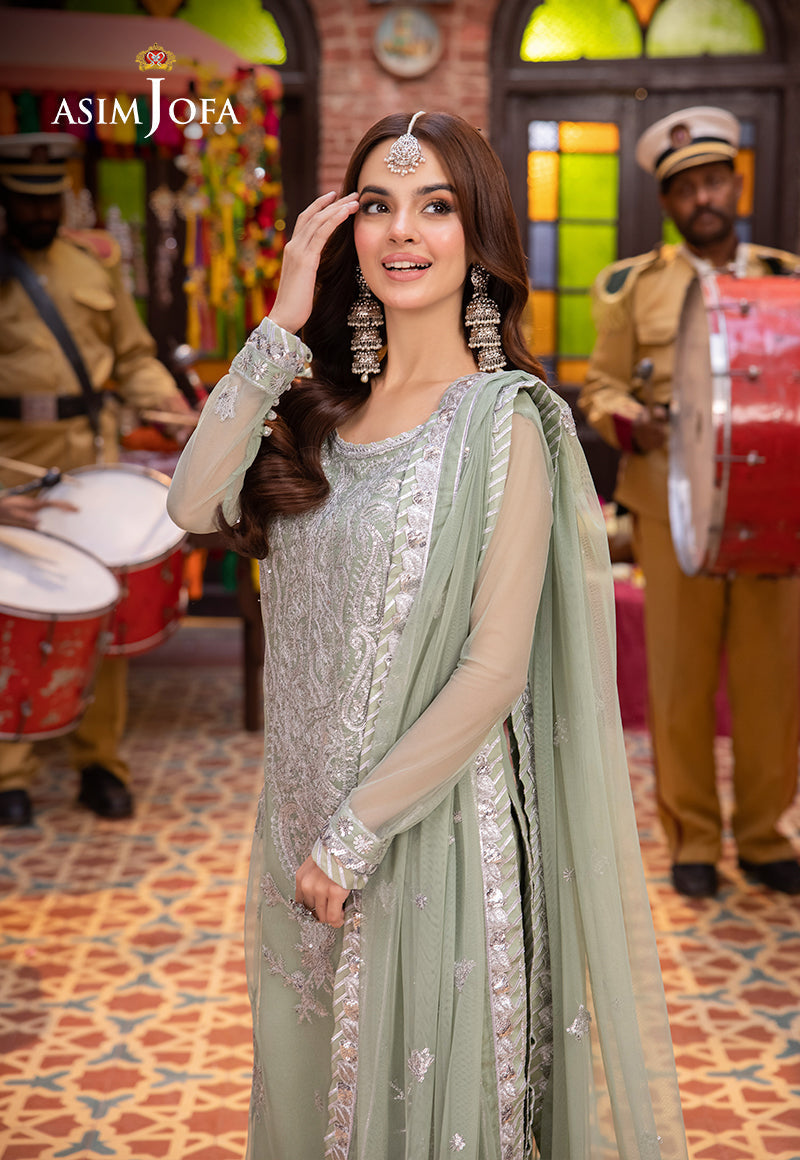Asim Jofa | Pyaar Diyan Gallan Formals | AJEM-01 by Asim Jofa - Designer Dress - Type: Ladies Clothes - Available at Libayah - 100% Original