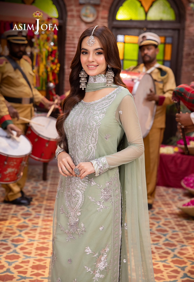 Asim Jofa | Pyaar Diyan Gallan Formals | AJEM-01 by Asim Jofa - Designer Dress - Type: Ladies Clothes - Available at Libayah - 100% Original