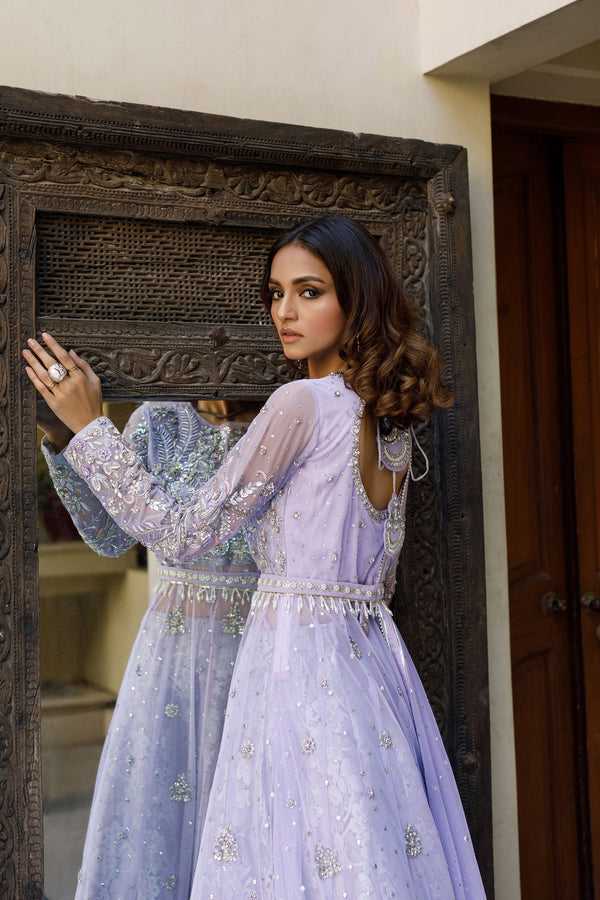 Wahajmkhan | Bahar Begum Formals | LILAC EXTRAVANGANZA by Wahaj M.Khan - Designer Dress - Type: Ladies Clothes - Available at Libayah - 100% Original
