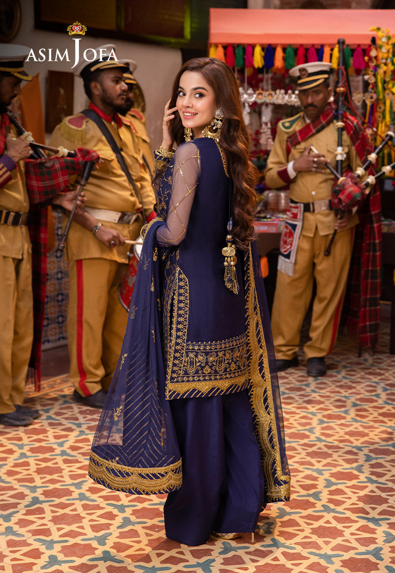 Asim Jofa | Pyaar Diyan Gallan Formals | AJEM-18 by Asim Jofa - Designer Dress - Type: Ladies Clothes - Available at Libayah - 100% Original