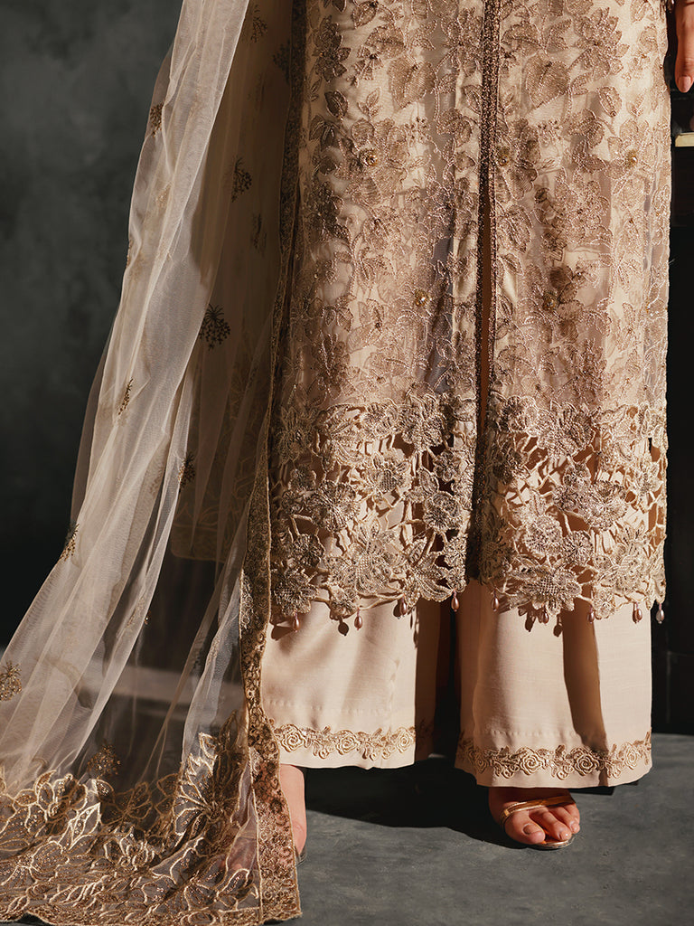 Rajbari | Sage Chiffon Edit | Verve by Rajbari - Designer Dress - Type: Formal - Available at Libayah - 100% Original