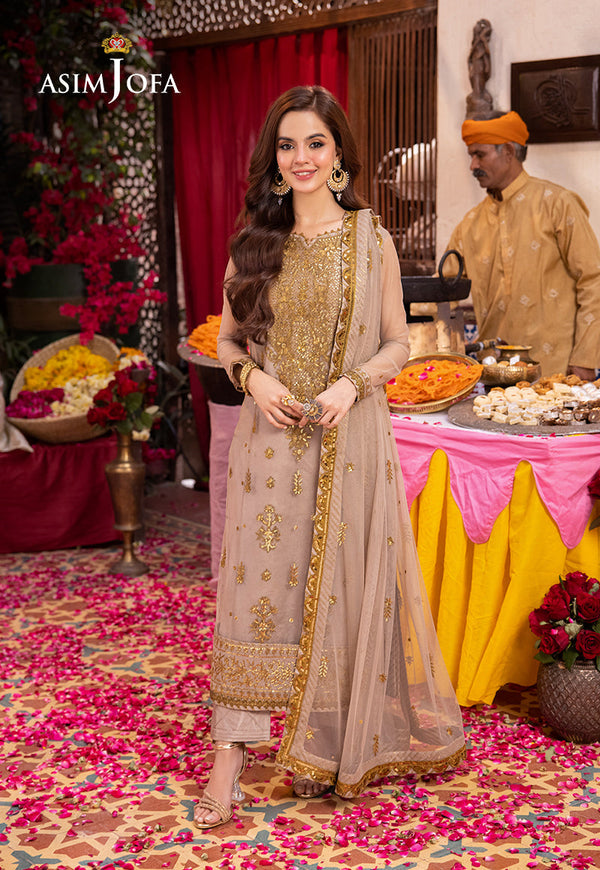Asim Jofa | Pyaar Diyan Gallan Formals | AJEM-06 by Asim Jofa - Designer Dress - Type: Ladies Clothes - Available at Libayah - 100% Original
