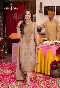 Asim Jofa | Pyaar Diyan Gallan Formals | AJEM-06 by Asim Jofa - Designer Dress - Type: Ladies Clothes - Available at Libayah - 100% Original