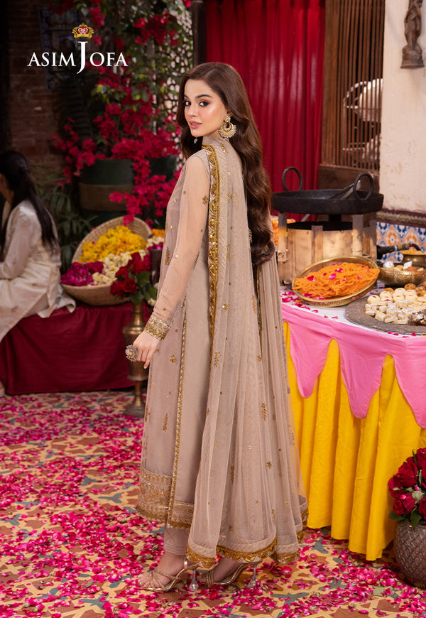 Asim Jofa | Pyaar Diyan Gallan Formals | AJEM-06 by Asim Jofa - Designer Dress - Type: Ladies Clothes - Available at Libayah - 100% Original